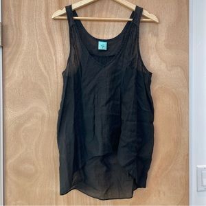 Oversized blank tank top